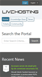 Mobile Screenshot of help.livehosting.ro