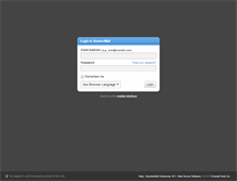 Tablet Screenshot of mail.livehosting.ro